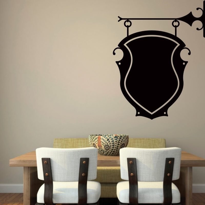 tablica kredowa ornament 030