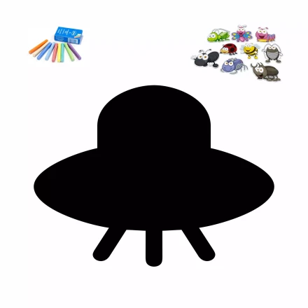 Tablica magnetyczna do pisania kredą UFO 414
