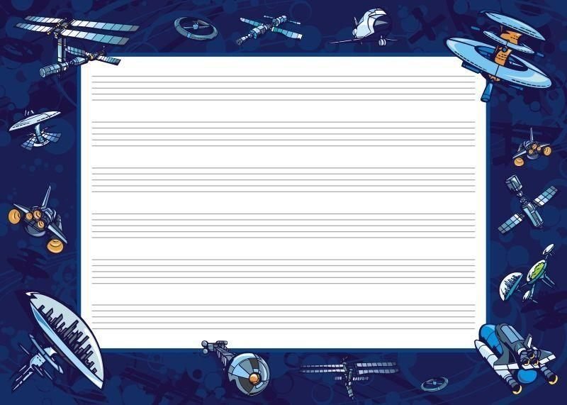 tablica suchościeralna EDU pięciolinia 013