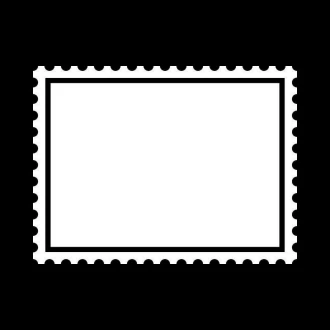 Tablica suchościeralna 022 znaczek pocztowy