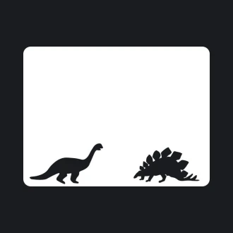 Tablica suchościeralna dinozaury 148