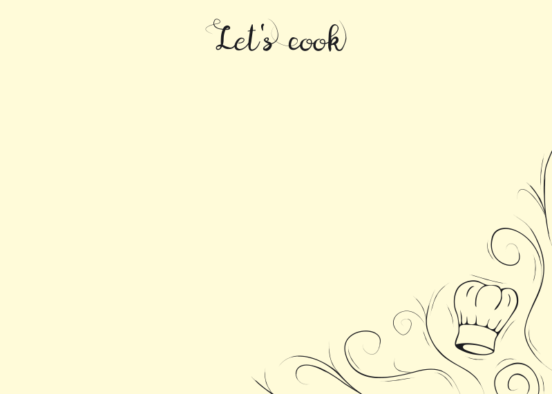 Tablica suchościeralna do kuchni Lets cook 536