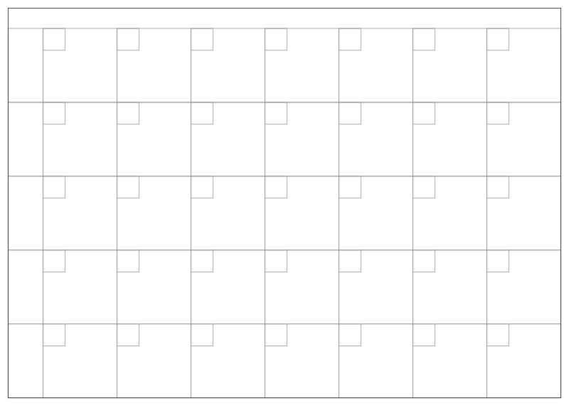 Календарь ма й я читать. Сетка месяца для планера. Сетка ежедневника. Планер с ячейками. Сетка календаря планер.