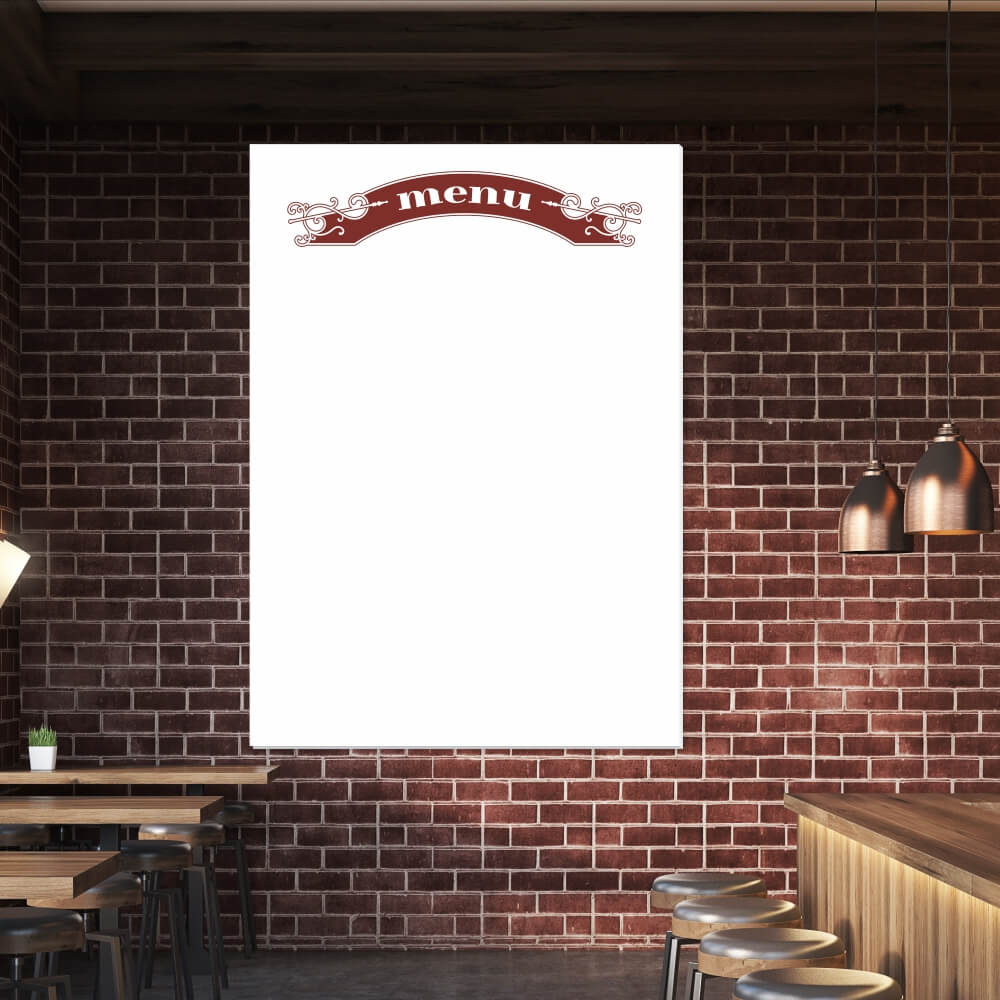 Tablica suchościeralna magnetyczna 032 menu