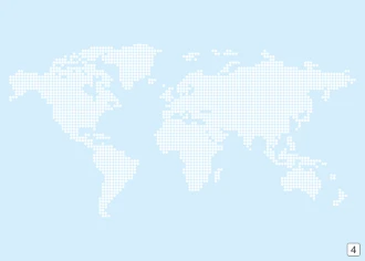 Tablica suchościeralna mapa świata 333