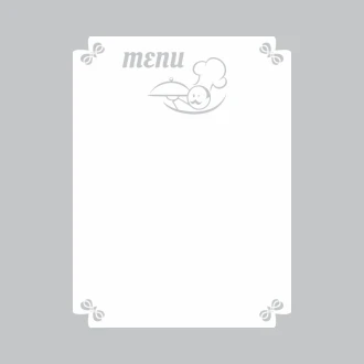 Tablica suchościeralna menu 256