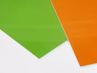 Przykłady tablic suchościeralnych kolorowych w wersji usztywnionej PCV