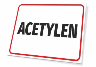 Tabliczka Acetylen