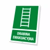Tabliczka informacyjna: Drabina ewakuacyjna