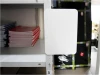 Tabliczka suchościeralna A4 z paskami magnetycznymi do regałów