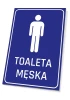 Tabliczka Toaleta męska T233