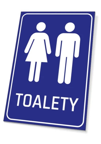 Tabliczka Toalety T231