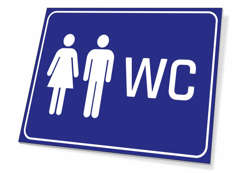 Tabliczka WC