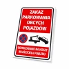 Tabliczka Zakaz parkowania obcych pojazdów