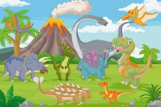 Tapeta Dinozaury 0126