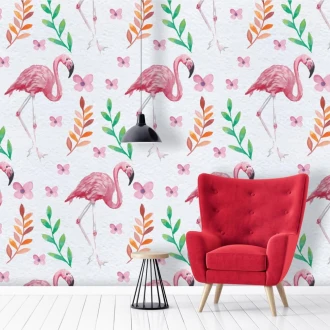 Tapeta Flamingi 0125