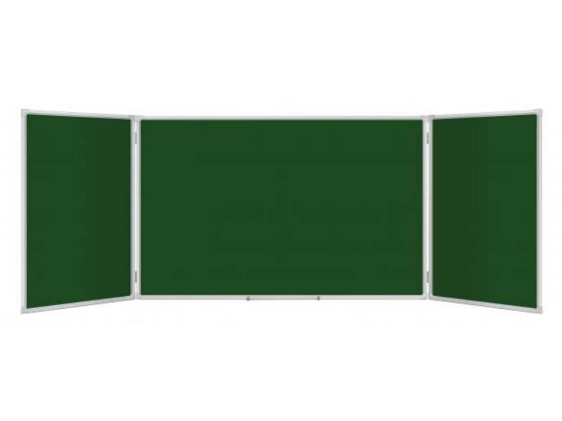 tryptyk kredowy magnetyczny zielony 170x100cm
